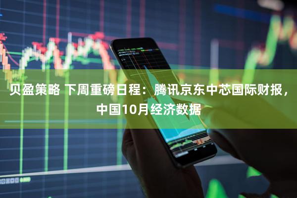 贝盈策略 下周重磅日程：腾讯京东中芯国际财报，中国10月经济数据